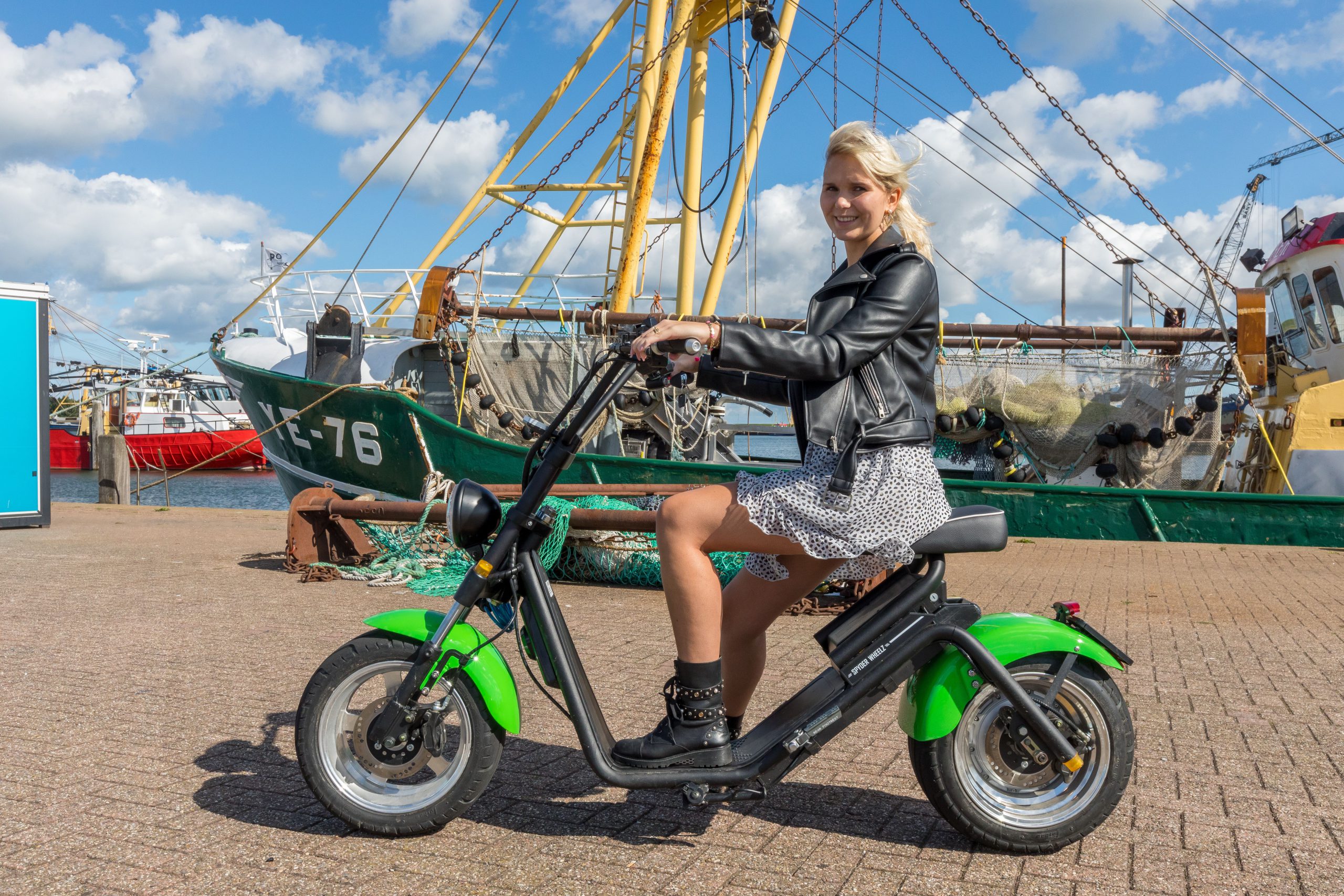 e-chopper huren bij scooter huren zeeland