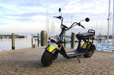 E-scooter huren haven Yerseke